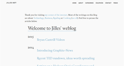 Desktop Screenshot of jilles.net