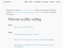 Tablet Screenshot of jilles.net